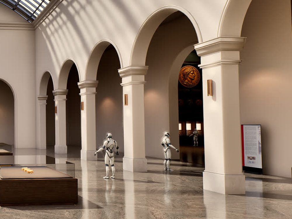 Detalle del museo